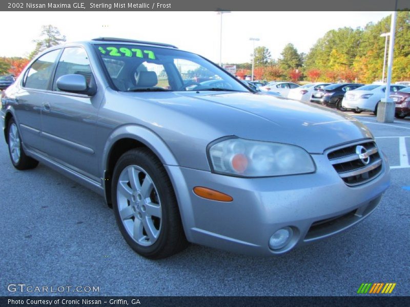 Sterling Mist Metallic / Frost 2002 Nissan Maxima GLE
