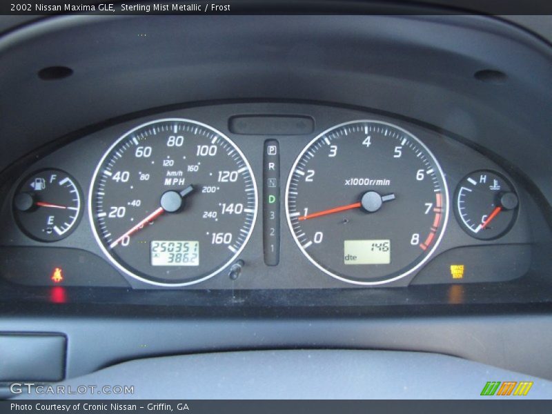 Sterling Mist Metallic / Frost 2002 Nissan Maxima GLE