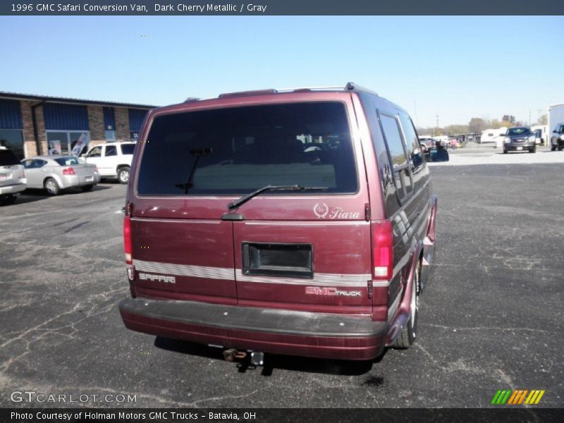 Dark Cherry Metallic / Gray 1996 GMC Safari Conversion Van