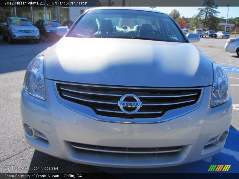 Brilliant Silver / Frost 2012 Nissan Altima 2.5 S