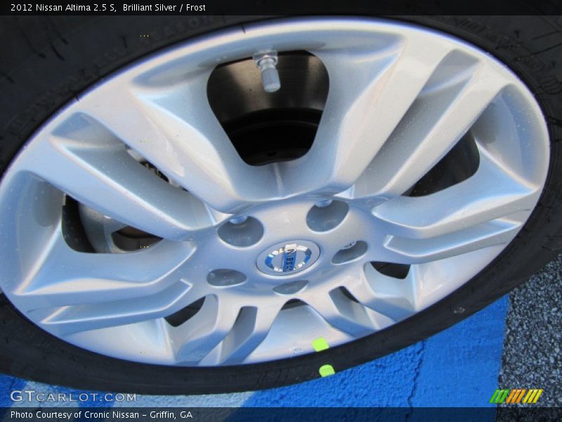 Brilliant Silver / Frost 2012 Nissan Altima 2.5 S