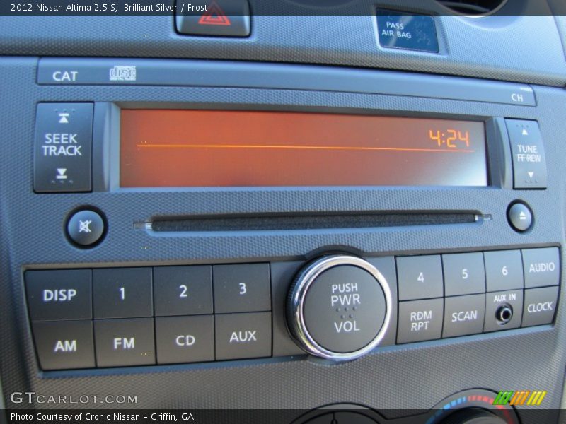 Brilliant Silver / Frost 2012 Nissan Altima 2.5 S