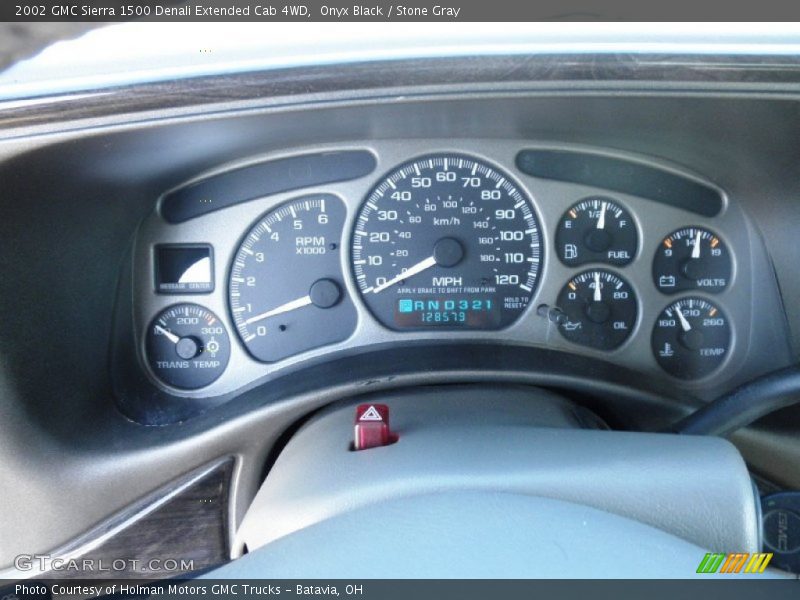  2002 Sierra 1500 Denali Extended Cab 4WD Denali Extended Cab 4WD Gauges