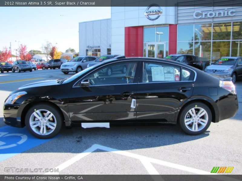 Super Black / Charcoal 2012 Nissan Altima 3.5 SR