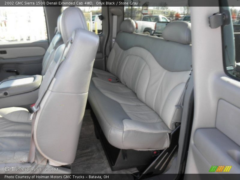  2002 Sierra 1500 Denali Extended Cab 4WD Stone Gray Interior