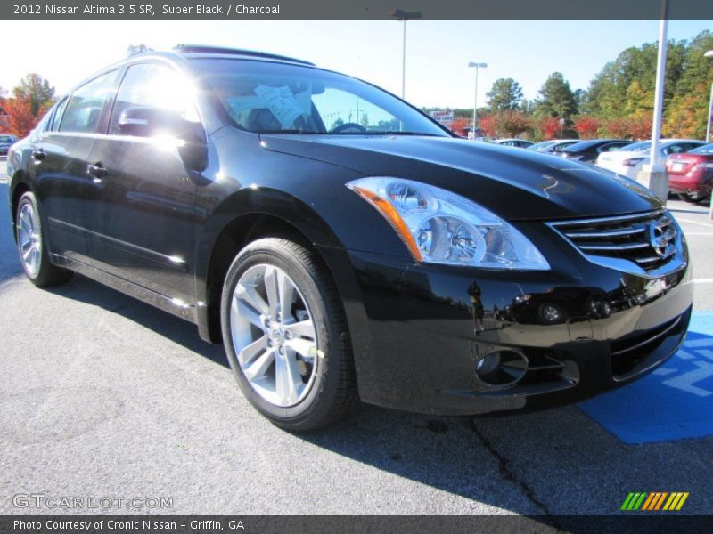 Super Black / Charcoal 2012 Nissan Altima 3.5 SR