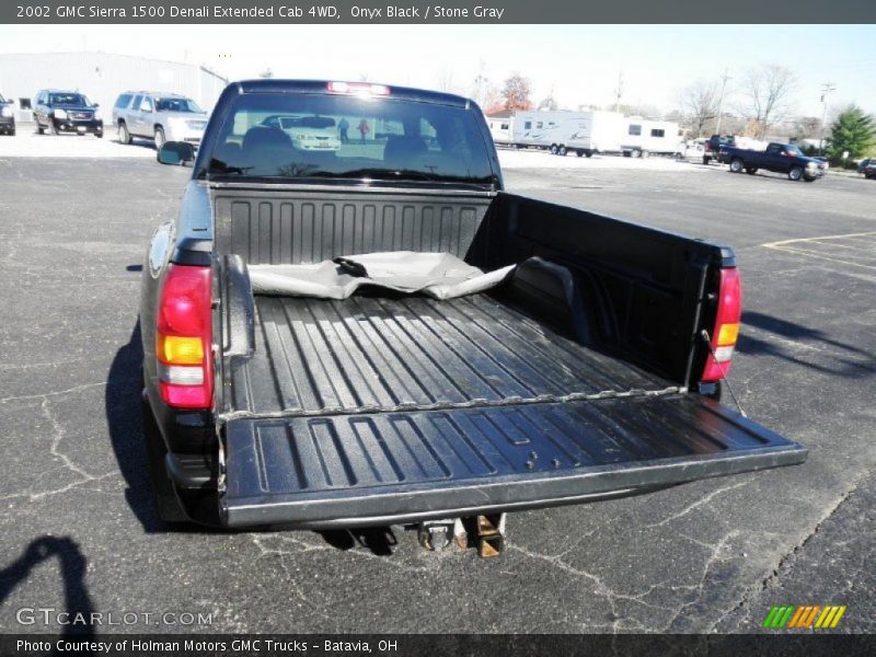Onyx Black / Stone Gray 2002 GMC Sierra 1500 Denali Extended Cab 4WD