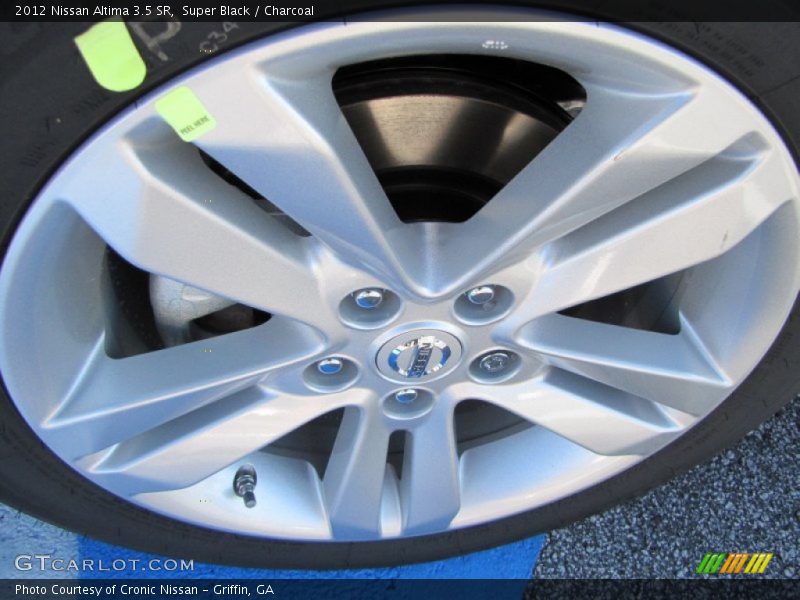 Super Black / Charcoal 2012 Nissan Altima 3.5 SR