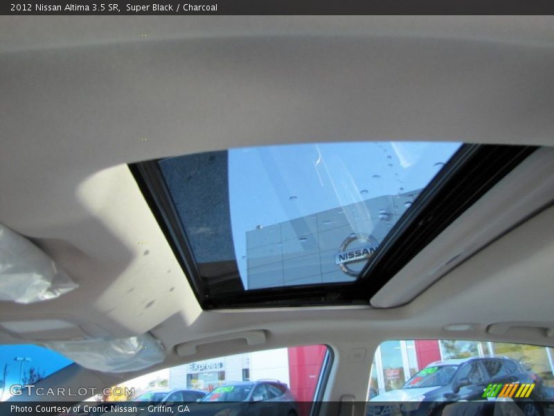 Super Black / Charcoal 2012 Nissan Altima 3.5 SR