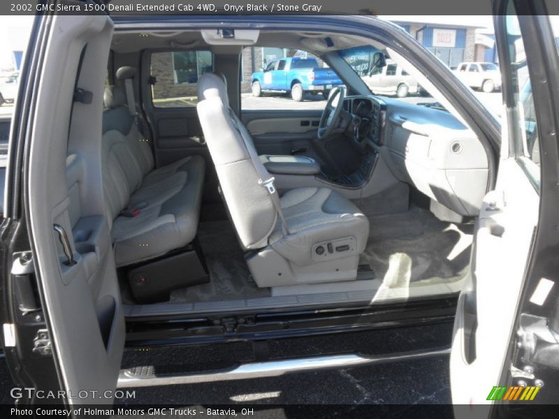  2002 Sierra 1500 Denali Extended Cab 4WD Stone Gray Interior