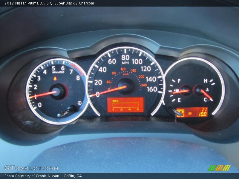  2012 Altima 3.5 SR 3.5 SR Gauges
