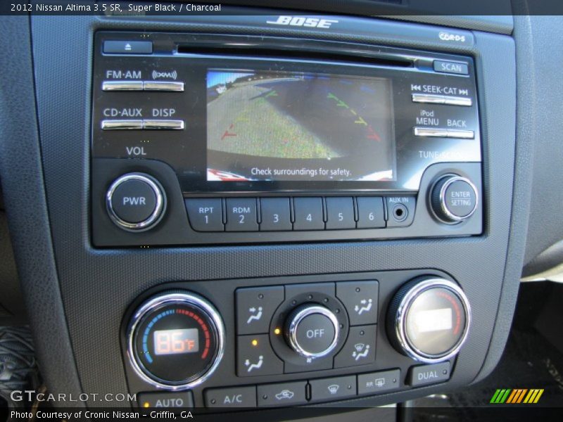 Super Black / Charcoal 2012 Nissan Altima 3.5 SR