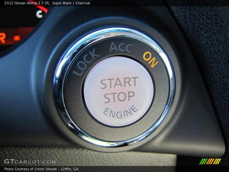 Controls of 2012 Altima 3.5 SR
