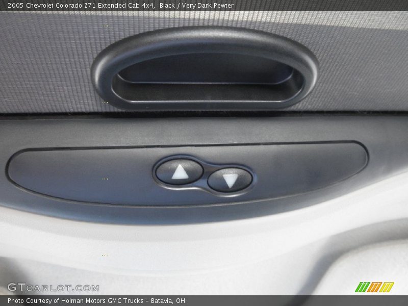 Black / Very Dark Pewter 2005 Chevrolet Colorado Z71 Extended Cab 4x4