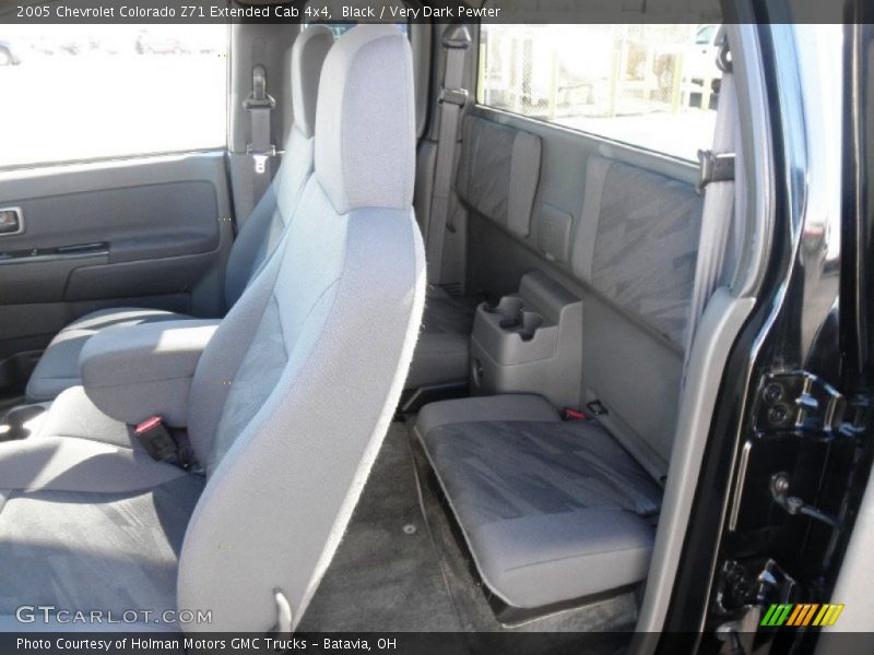 Black / Very Dark Pewter 2005 Chevrolet Colorado Z71 Extended Cab 4x4