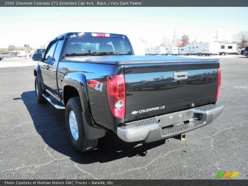 Black / Very Dark Pewter 2005 Chevrolet Colorado Z71 Extended Cab 4x4