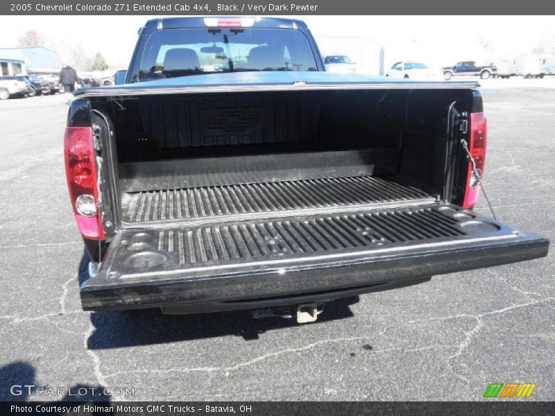 Black / Very Dark Pewter 2005 Chevrolet Colorado Z71 Extended Cab 4x4