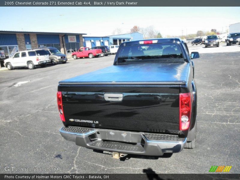 Black / Very Dark Pewter 2005 Chevrolet Colorado Z71 Extended Cab 4x4