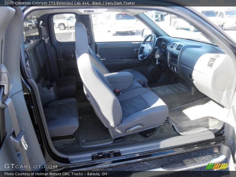 Black / Very Dark Pewter 2005 Chevrolet Colorado Z71 Extended Cab 4x4