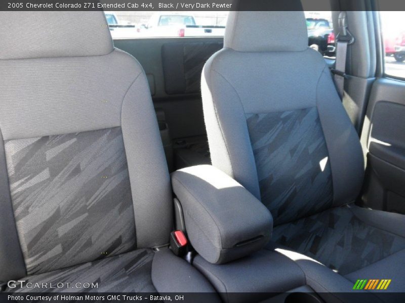 Black / Very Dark Pewter 2005 Chevrolet Colorado Z71 Extended Cab 4x4