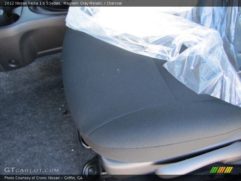 Magnetic Gray Metallic / Charcoal 2012 Nissan Versa 1.6 S Sedan