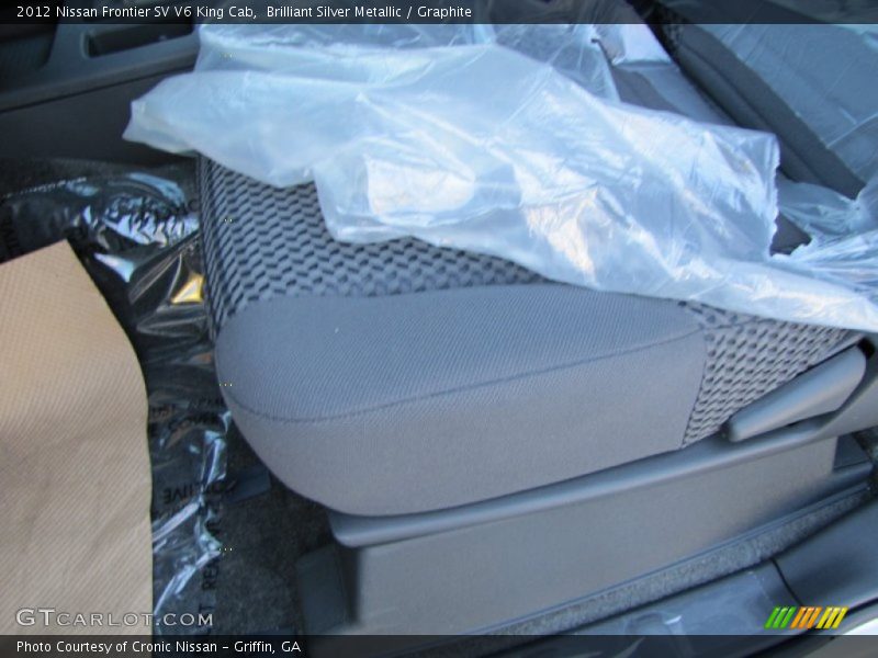 Brilliant Silver Metallic / Graphite 2012 Nissan Frontier SV V6 King Cab