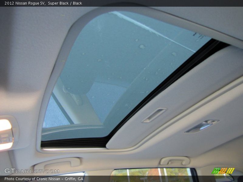 Super Black / Black 2012 Nissan Rogue SV