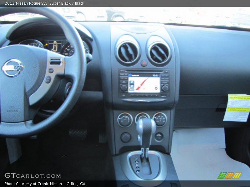 Super Black / Black 2012 Nissan Rogue SV