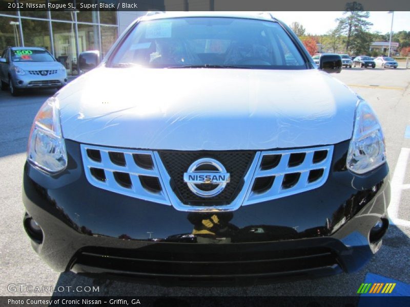 Super Black / Black 2012 Nissan Rogue SL