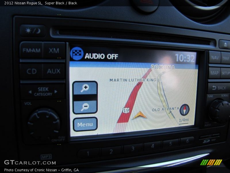 Super Black / Black 2012 Nissan Rogue SL