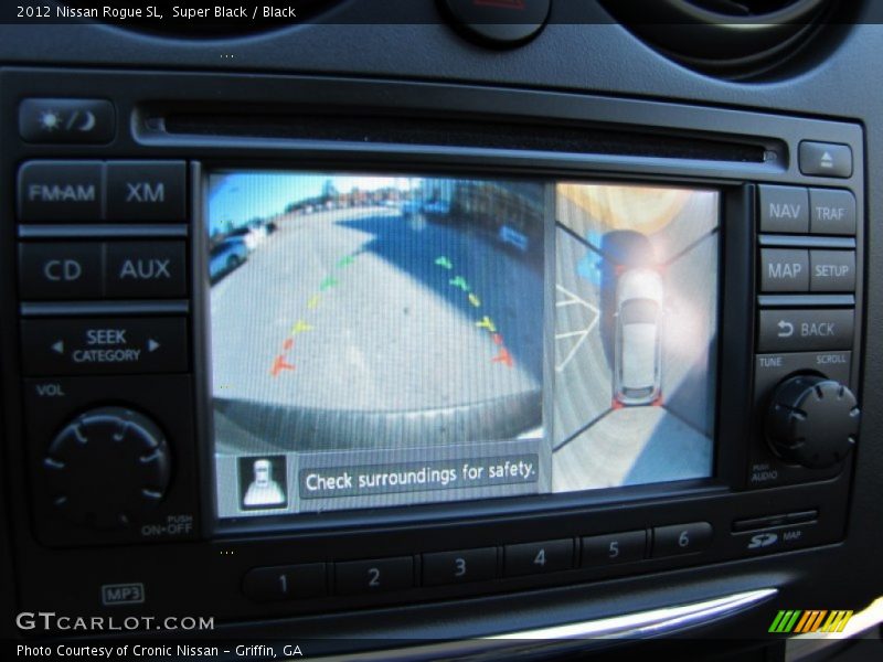 Super Black / Black 2012 Nissan Rogue SL
