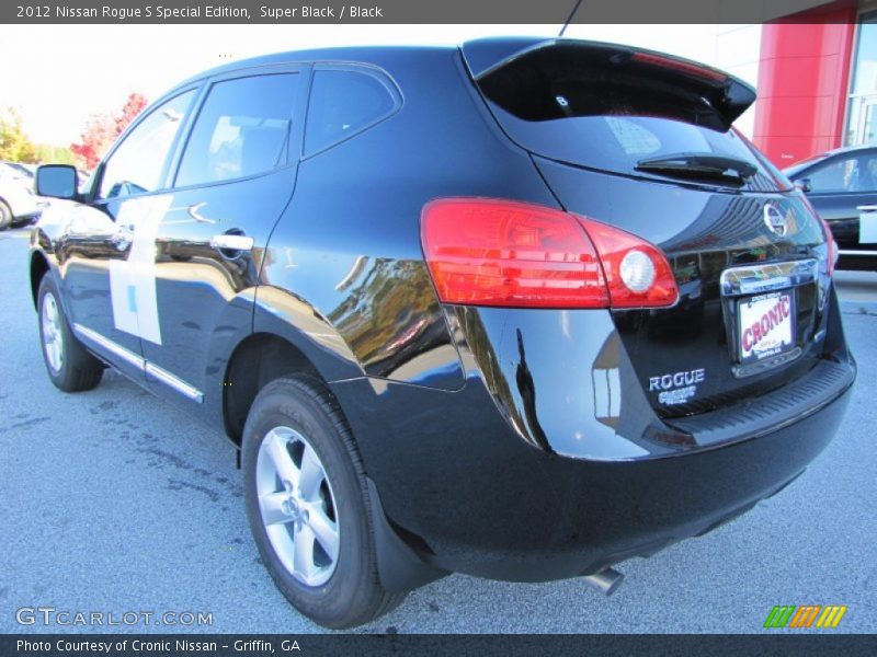 Super Black / Black 2012 Nissan Rogue S Special Edition