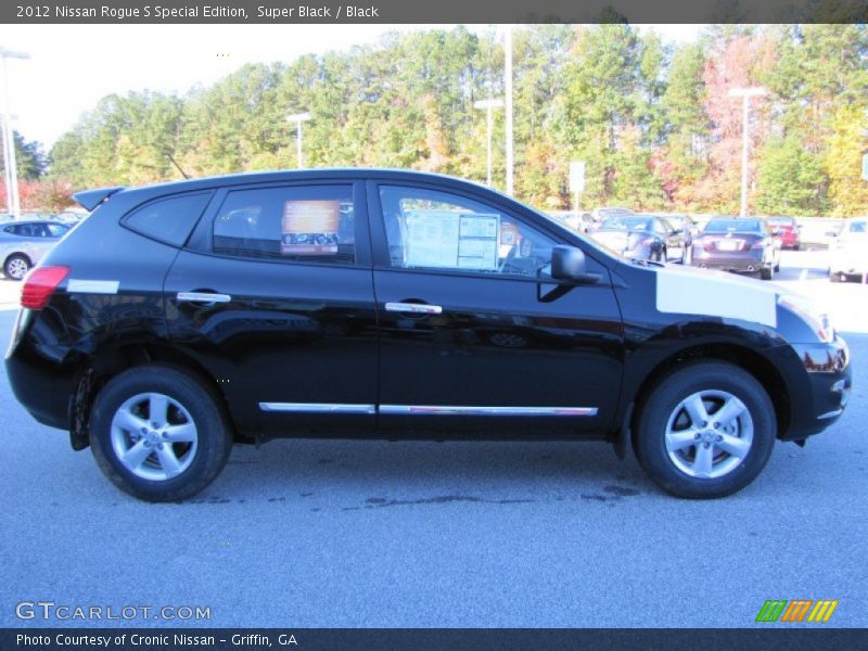 Super Black / Black 2012 Nissan Rogue S Special Edition