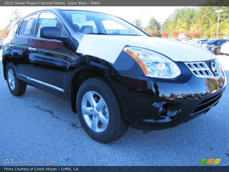 Super Black / Black 2012 Nissan Rogue S Special Edition