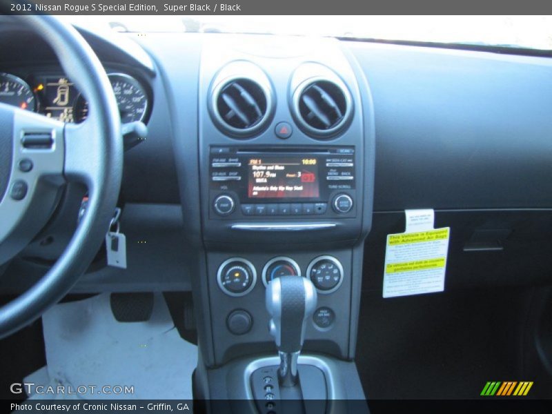 Super Black / Black 2012 Nissan Rogue S Special Edition