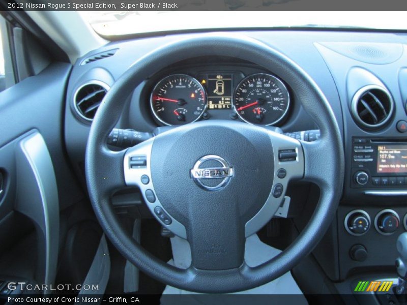 Super Black / Black 2012 Nissan Rogue S Special Edition