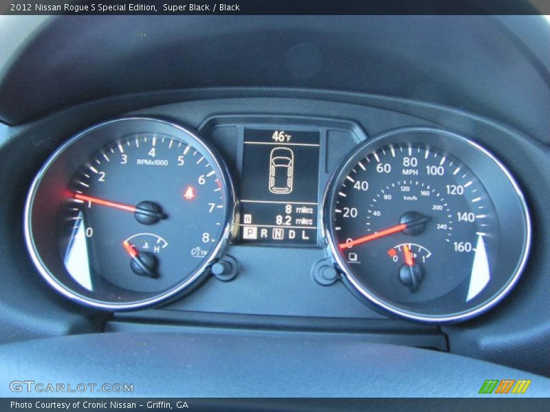 Super Black / Black 2012 Nissan Rogue S Special Edition