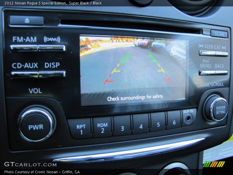 Super Black / Black 2012 Nissan Rogue S Special Edition
