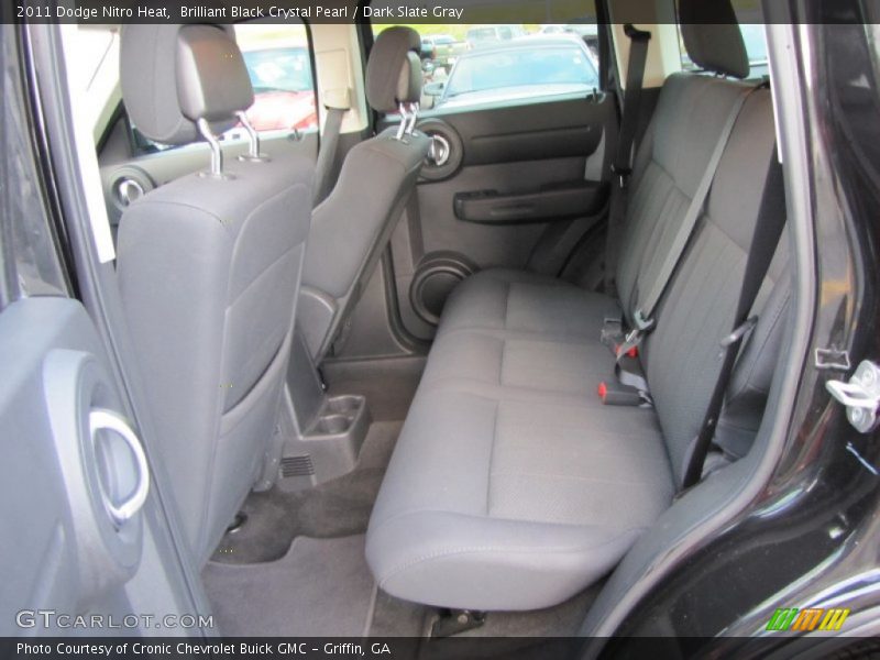 Brilliant Black Crystal Pearl / Dark Slate Gray 2011 Dodge Nitro Heat