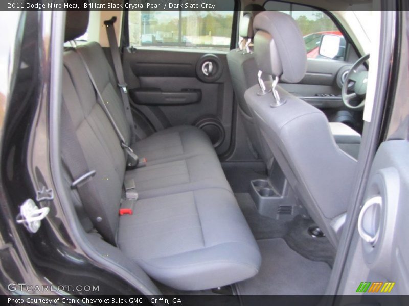 Brilliant Black Crystal Pearl / Dark Slate Gray 2011 Dodge Nitro Heat