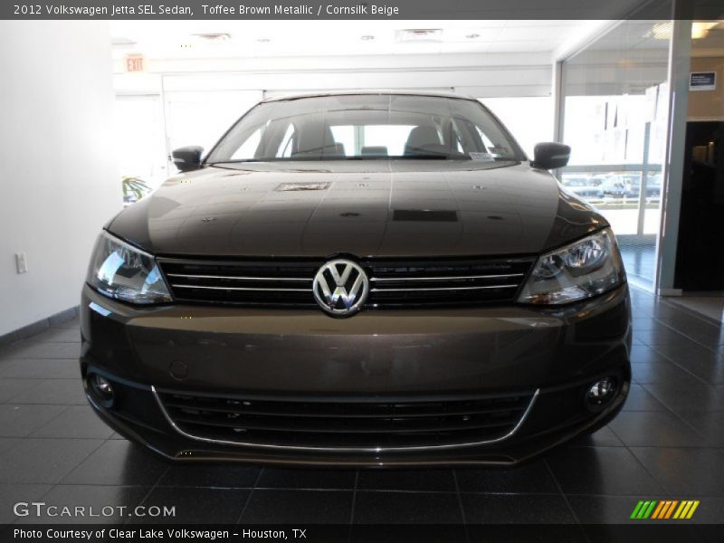 Toffee Brown Metallic / Cornsilk Beige 2012 Volkswagen Jetta SEL Sedan