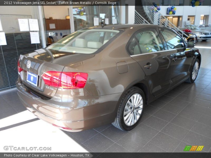Toffee Brown Metallic / Cornsilk Beige 2012 Volkswagen Jetta SEL Sedan