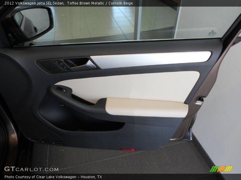 Toffee Brown Metallic / Cornsilk Beige 2012 Volkswagen Jetta SEL Sedan