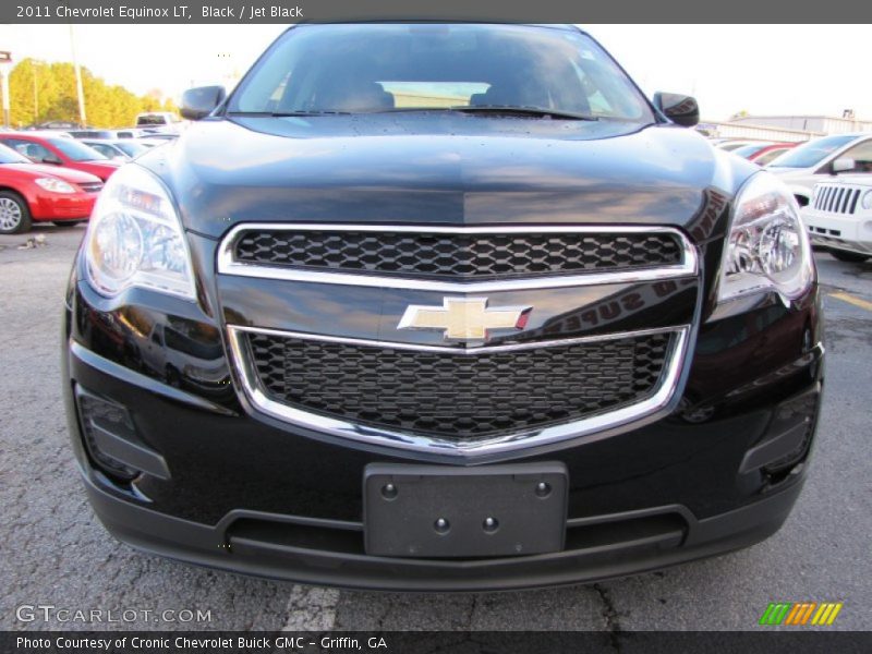 Black / Jet Black 2011 Chevrolet Equinox LT