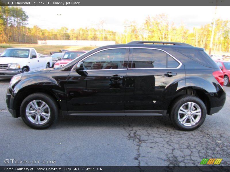 Black / Jet Black 2011 Chevrolet Equinox LT