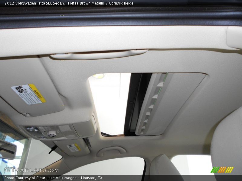 Toffee Brown Metallic / Cornsilk Beige 2012 Volkswagen Jetta SEL Sedan