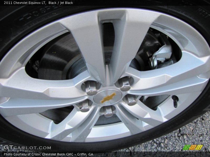 Black / Jet Black 2011 Chevrolet Equinox LT