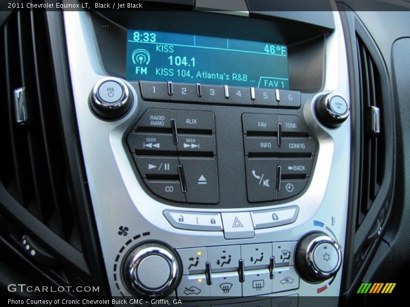 Black / Jet Black 2011 Chevrolet Equinox LT