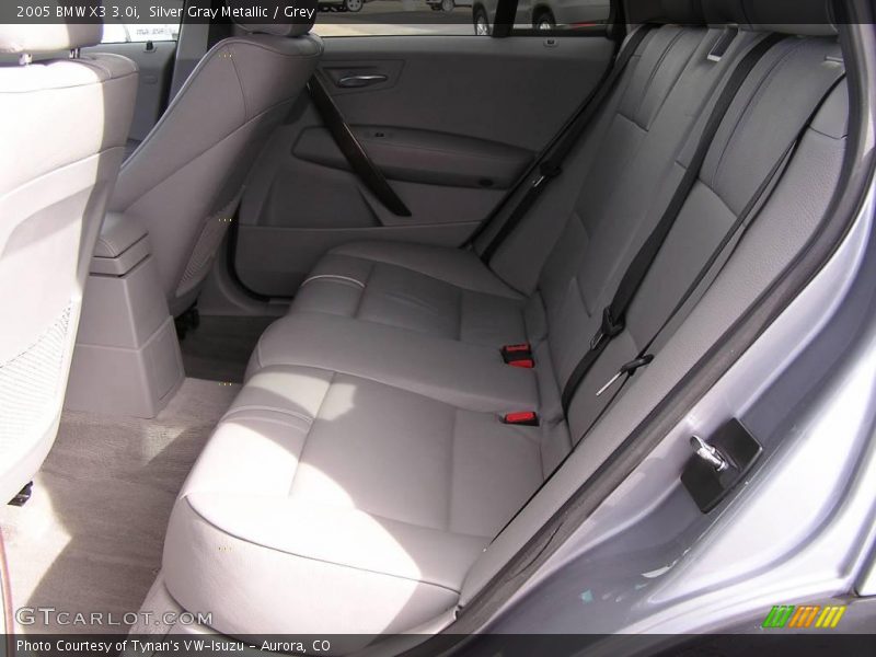 Silver Gray Metallic / Grey 2005 BMW X3 3.0i