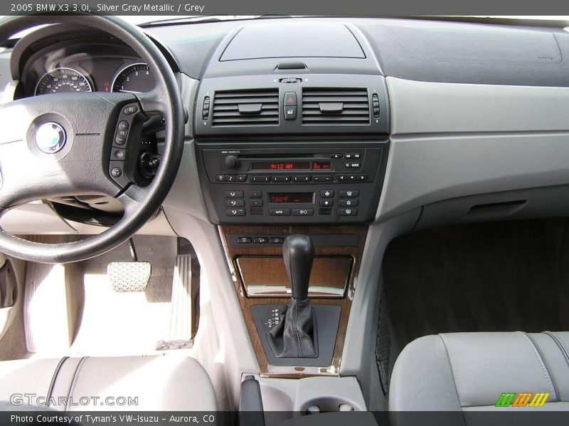 Silver Gray Metallic / Grey 2005 BMW X3 3.0i